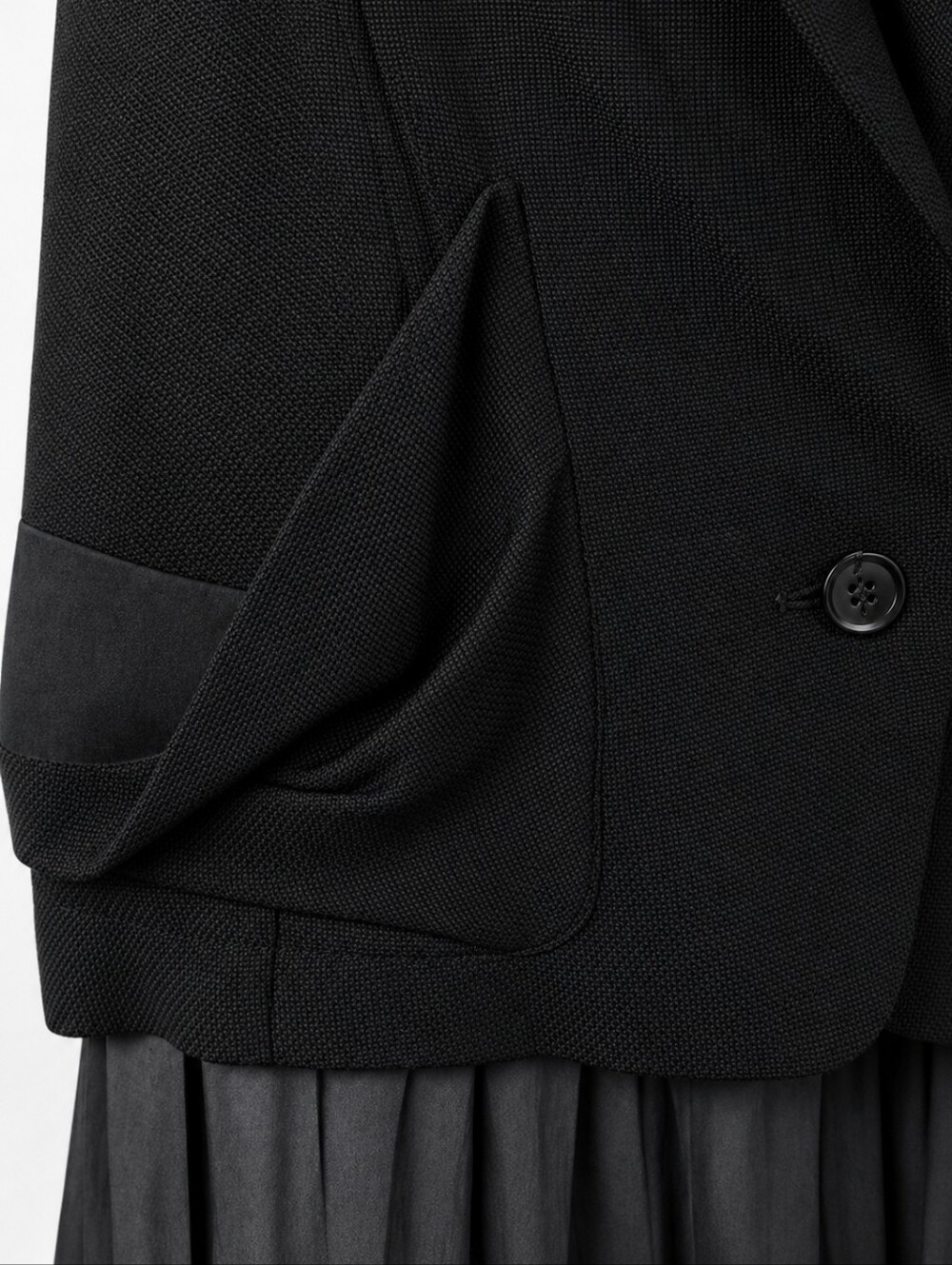 MAISON MARTIN MARGIELA | Archival Deconstructed Draped Black Blazer Jacket US 2 - Picture 7 of 15